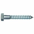 Totalturf 230024 0.25 x 3-0.5 in. Zinc Hex Head Lag Bolt- 100 TO3247537